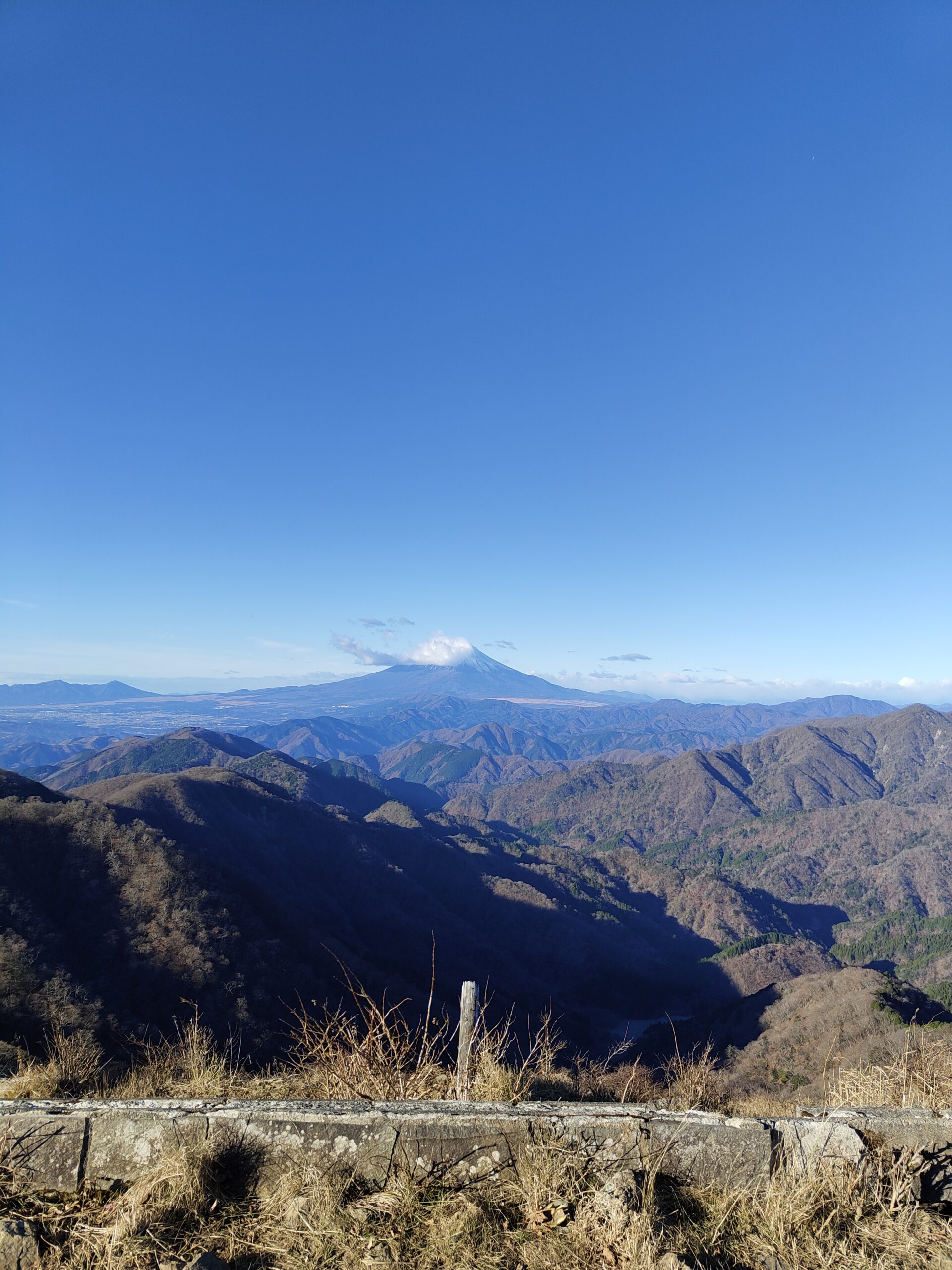 塔ノ岳からの景色